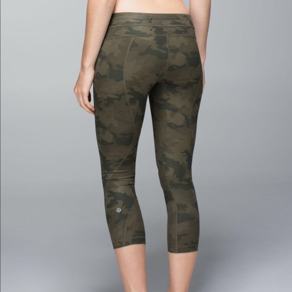 Lululemon Camo Crops